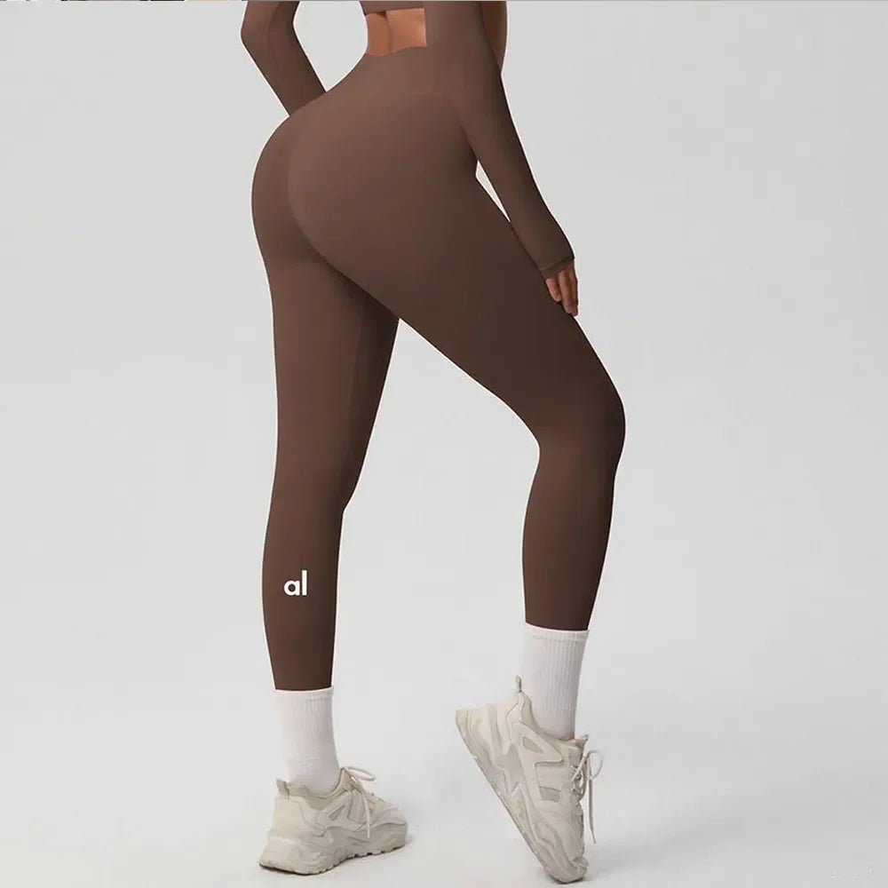 Yoga Leggings Align Push-Up Soft Lift Sports Pants Tight Butt Lifting Shorts Running Fiess Breathable Women Pants
