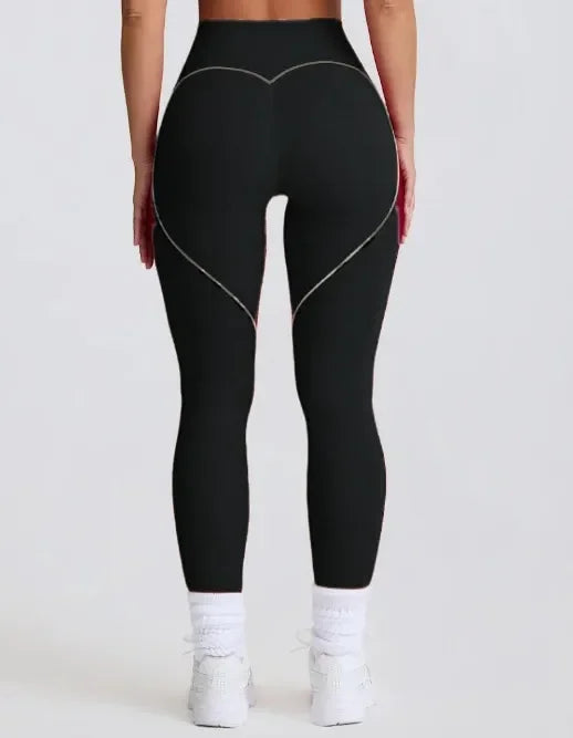 Women Quick Drying Sports Advanced Vest Fitness Yoga High Waist Hip Sports Yoga Pants
