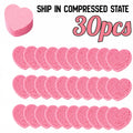 10/30pcs Compressed Facial Sponges SPA Face Cleaning Sponge Makeup Removal Exfoliating Pads for Cosmetologists Skin Massage Tool