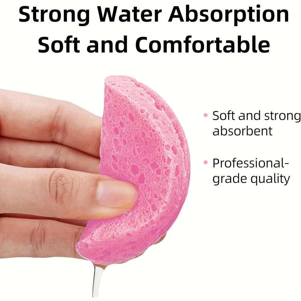 10/30pcs Compressed Facial Sponges SPA Face Cleaning Sponge Makeup Removal Exfoliating Pads for Cosmetologists Skin Massage Tool