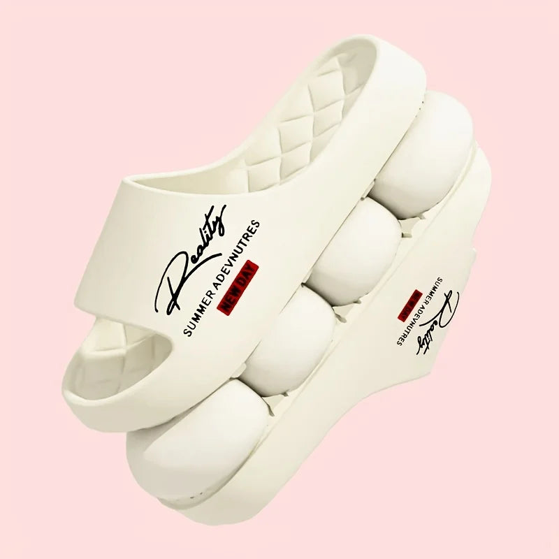 Cloud-like Softness, EVA Comfortable Lightweight Slippers,Suitable for Home and Outdoor,Unisex Couple Two-tone, Simple Bathroom