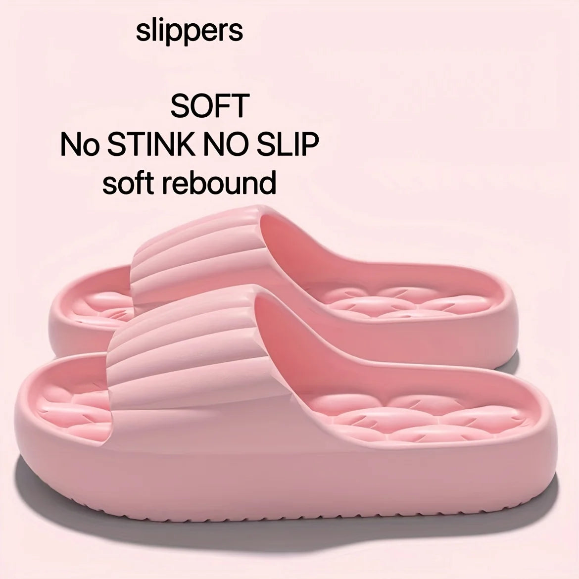 Slippers Women's EVA Slide Slippers - Soft Comfortable Non-Slip Indoor/Outdoor House Shoes， Washable All-Season Design