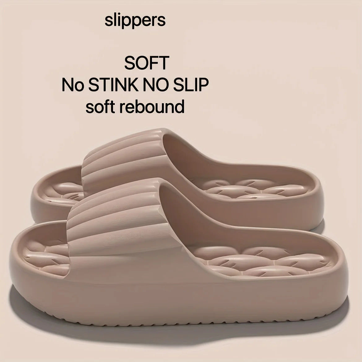 Slippers Women's EVA Slide Slippers - Soft Comfortable Non-Slip Indoor/Outdoor House Shoes， Washable All-Season Design