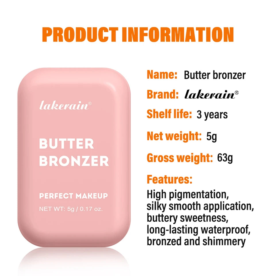 Bronzer Blush Highlights Palette&Brush Makeup Contour Sticks Cosmetics Contouring for Face Shading Palette Powder