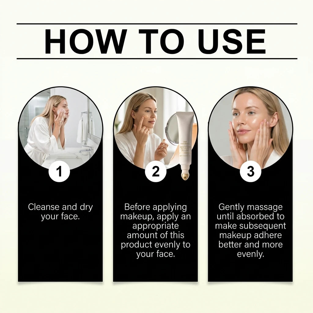 Line Smoother Hydrating Primer for Makeup Even Tone Lightweight & Non-sticky Invisible Pores Antioxidant Makeup Base Moisturizer