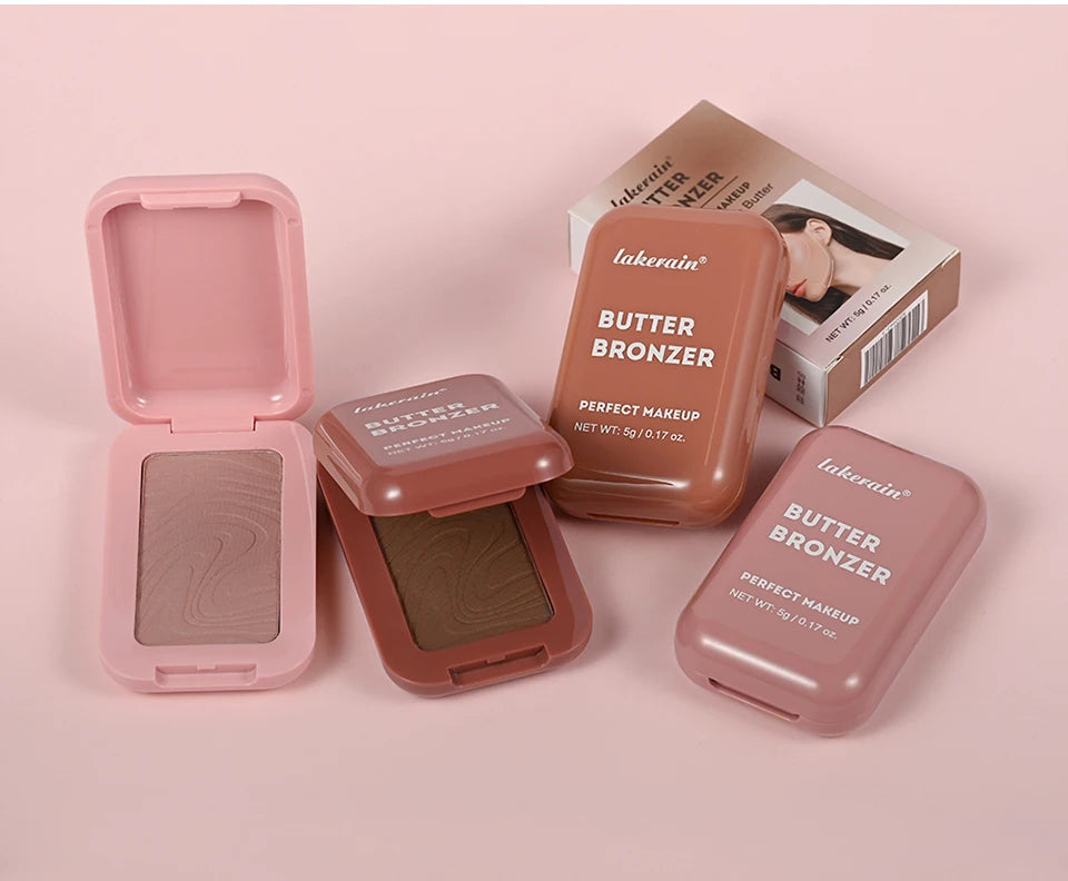 Bronzer Blush Highlights Palette&Brush Makeup Contour Sticks Cosmetics Contouring for Face Shading Palette Powder
